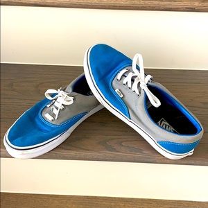 Blue and Gray Men’s 11 Vans Era